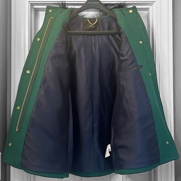 J. Crew Chateau Parka in Italian Stadium-cloth Wool - Picture 8 of 15